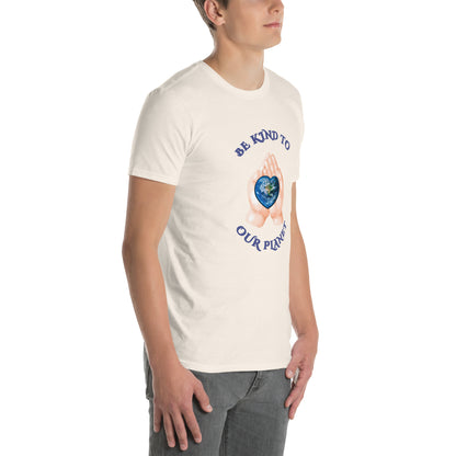 Be Kind to Our Planet Unisex Tee by EraofInk