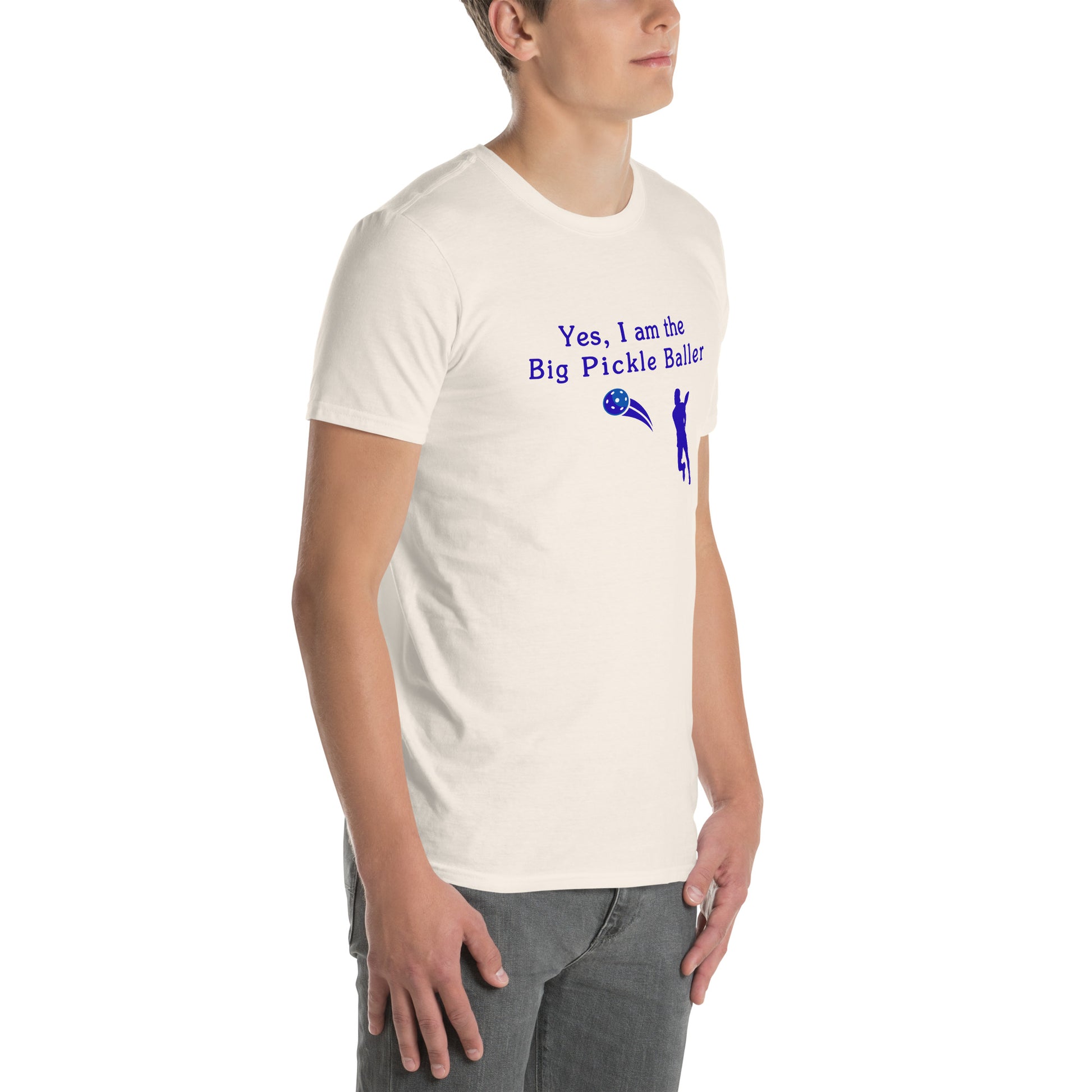 Yes, I am the Big Pickleballer Unisex Tee by EraofInk