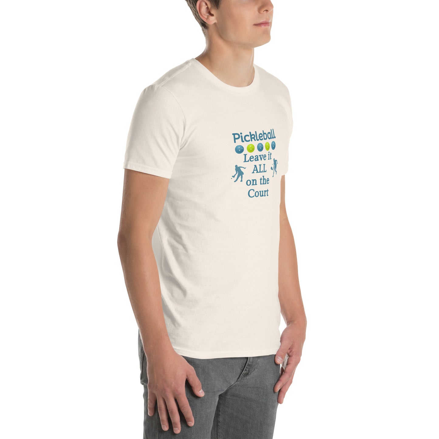 Pickleball Leave It All On The Court Unisex Tee by EraofInk