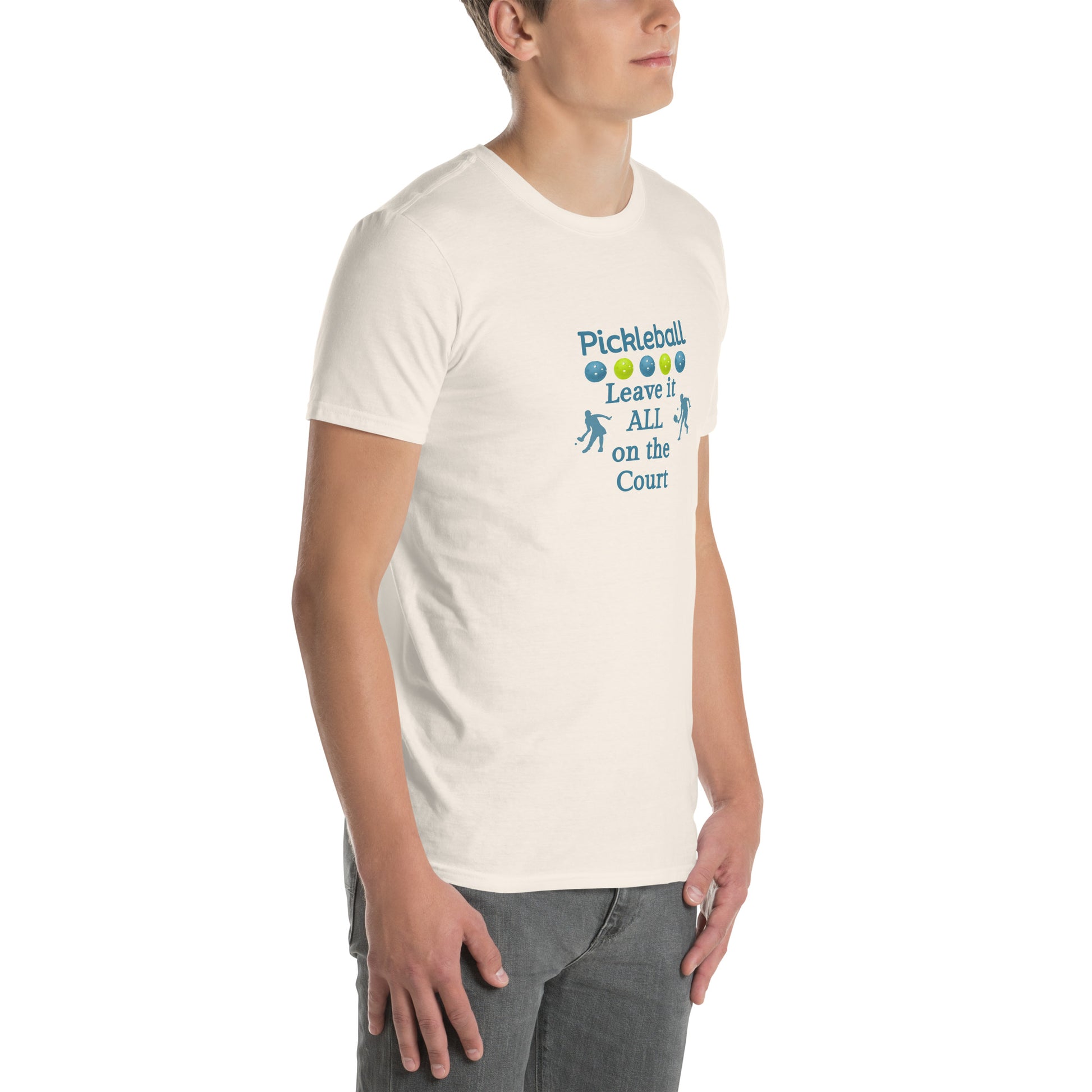 Pickleball Leave It All On The Court Unisex Tee by EraofInk