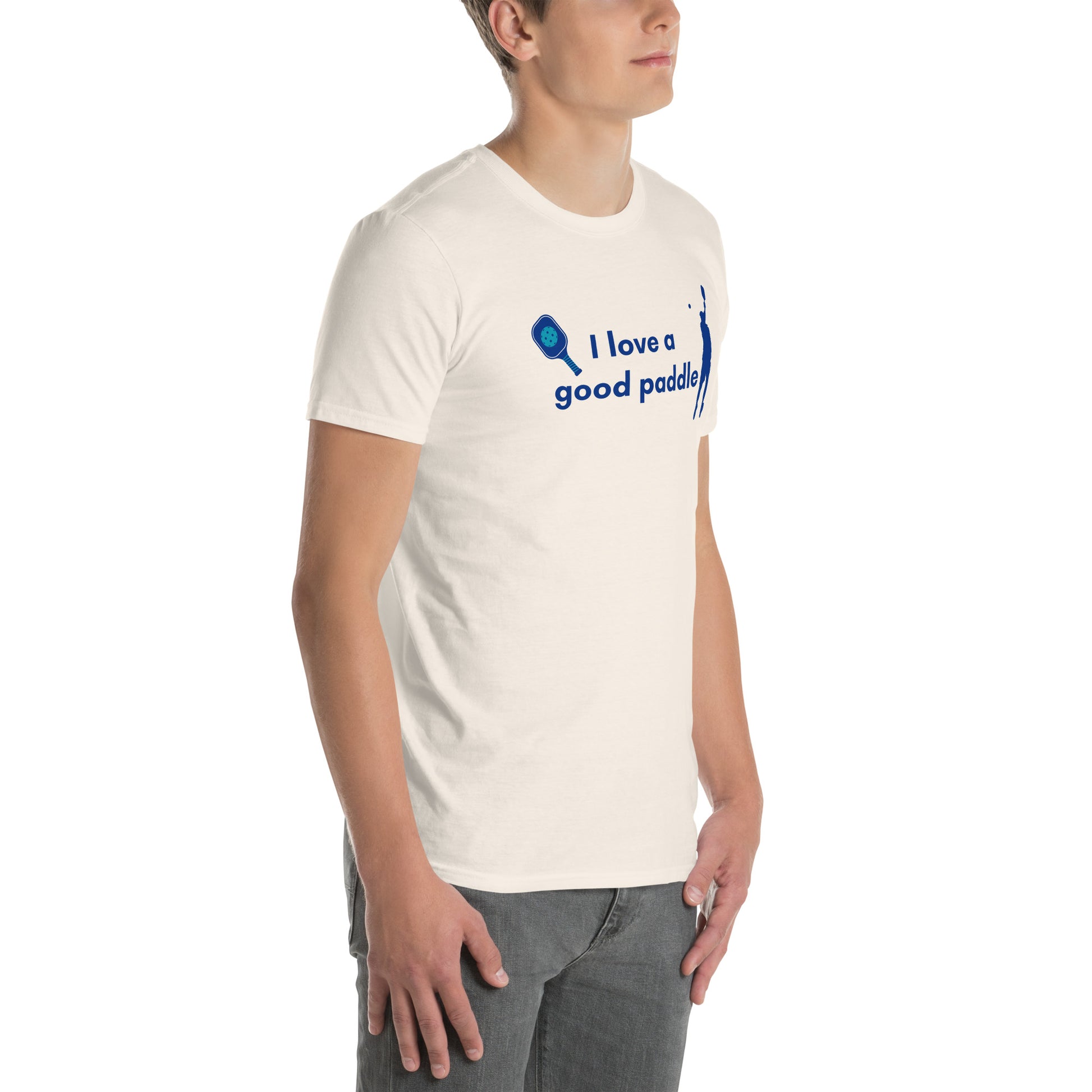 I Love a Good Paddle Pickleball Unisex Tee by EraofInk