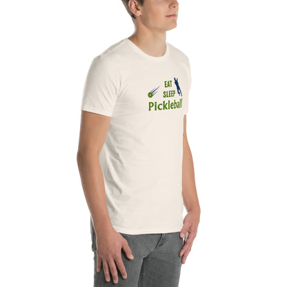 Eat Sleep Pickleball Unisex Tee by EraofInk