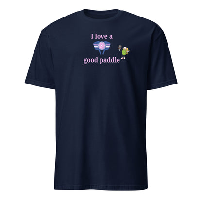I Love a Good Paddle Unisex Tee by EraofInk
