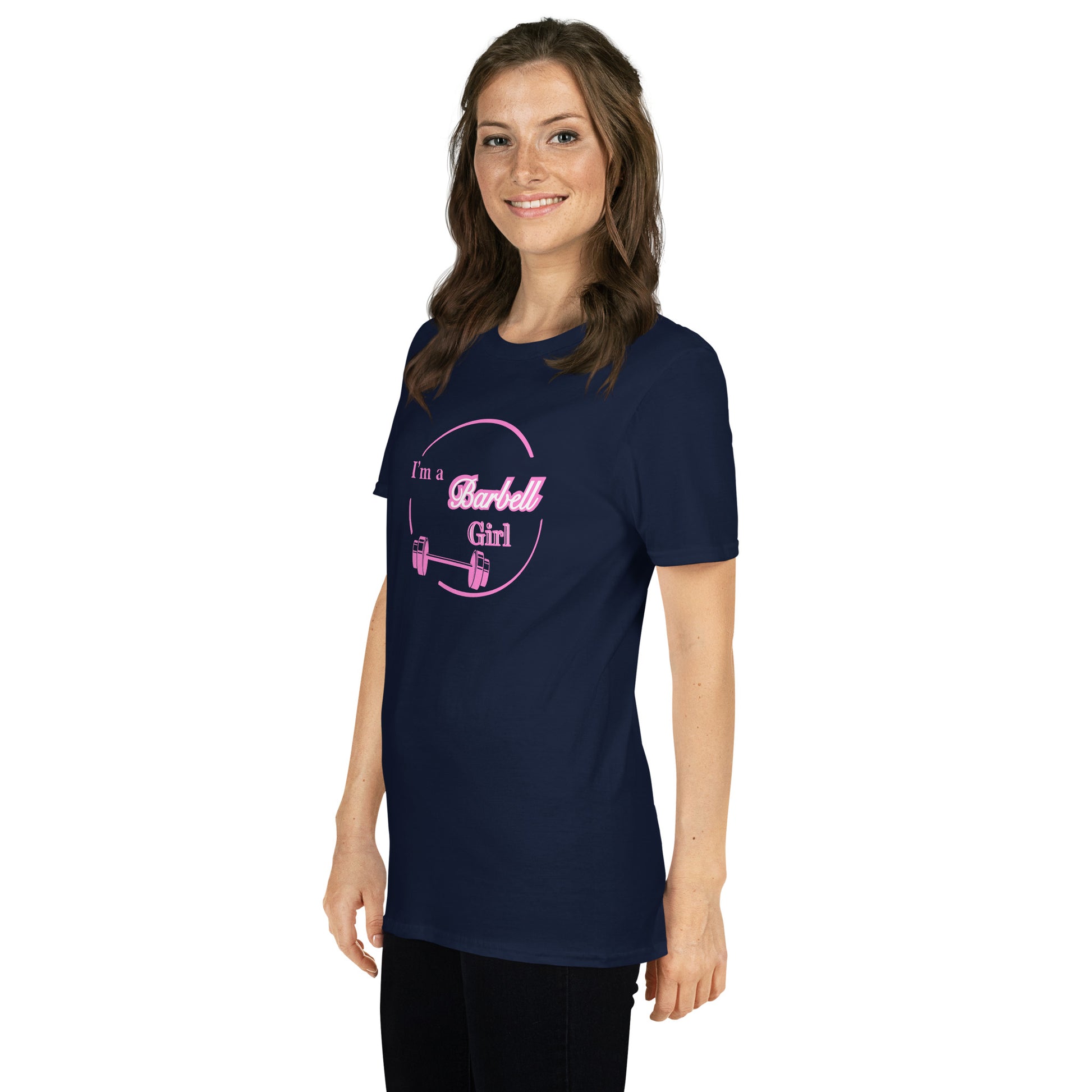I'm A Barbell Girl Unisex Tee by EraofInk