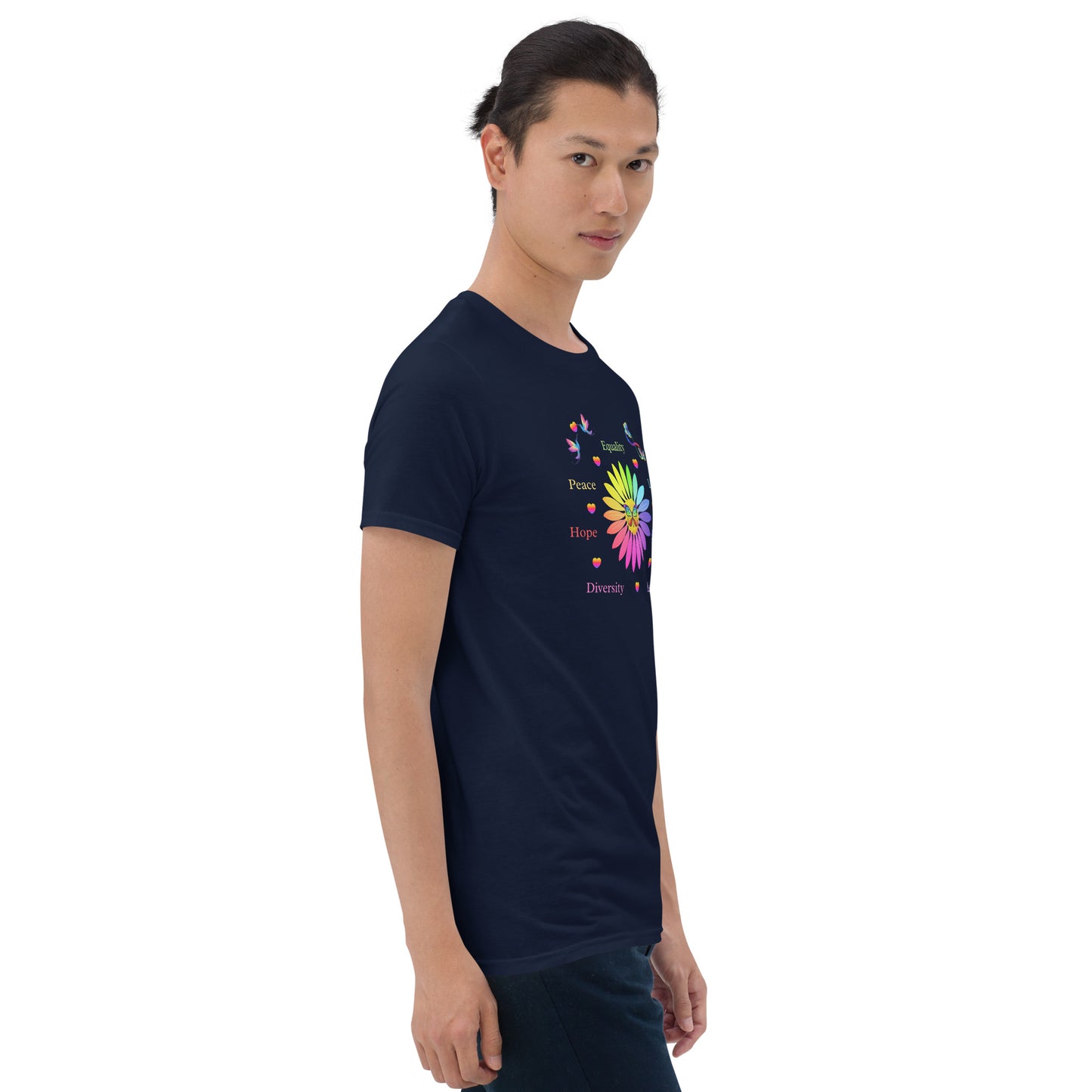 LGBTQ+ Unisex Tee Support Love for All Equality Love Inclusion Kindness... by EraofInk
