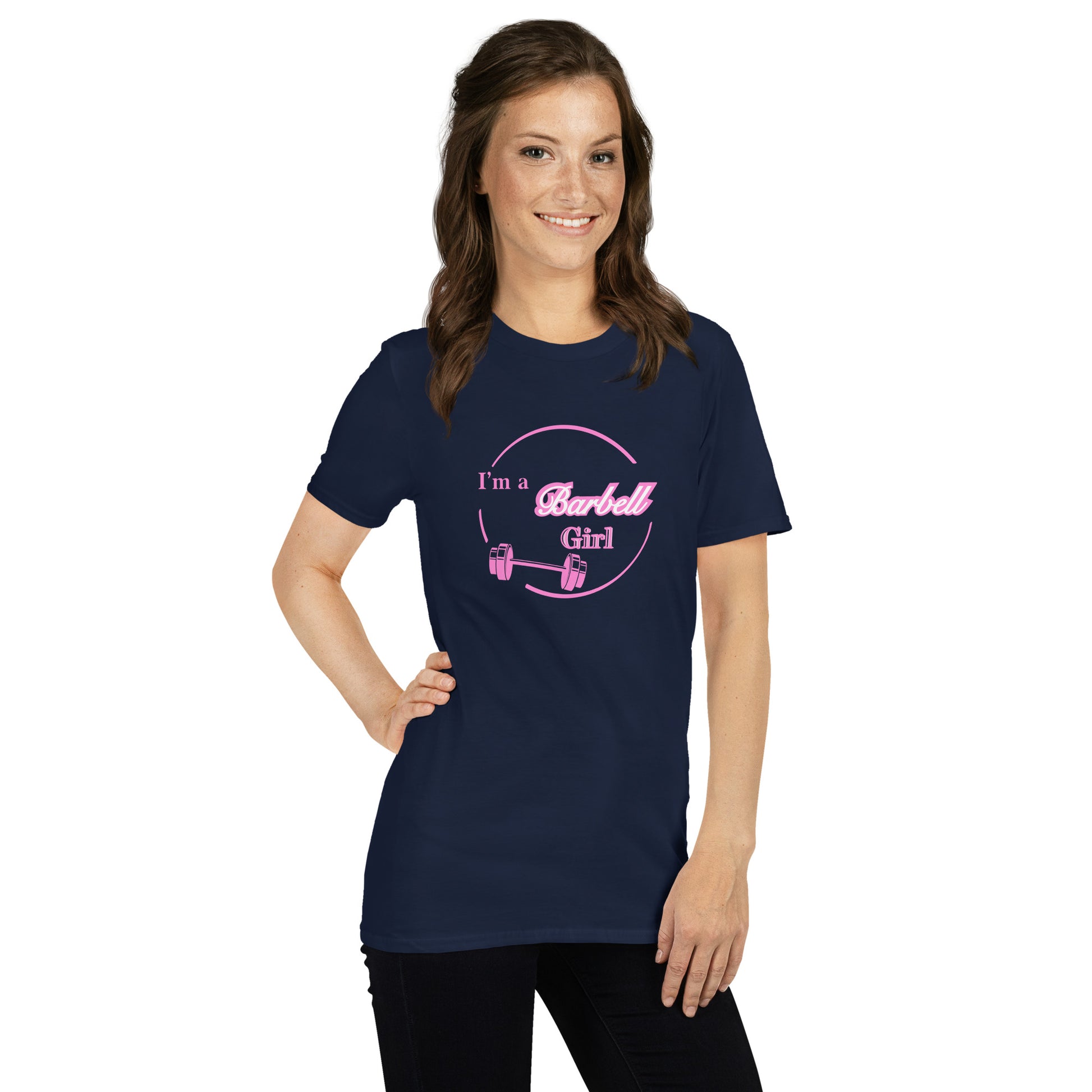 I'm A Barbell Girl Unisex Tee by EraofInk