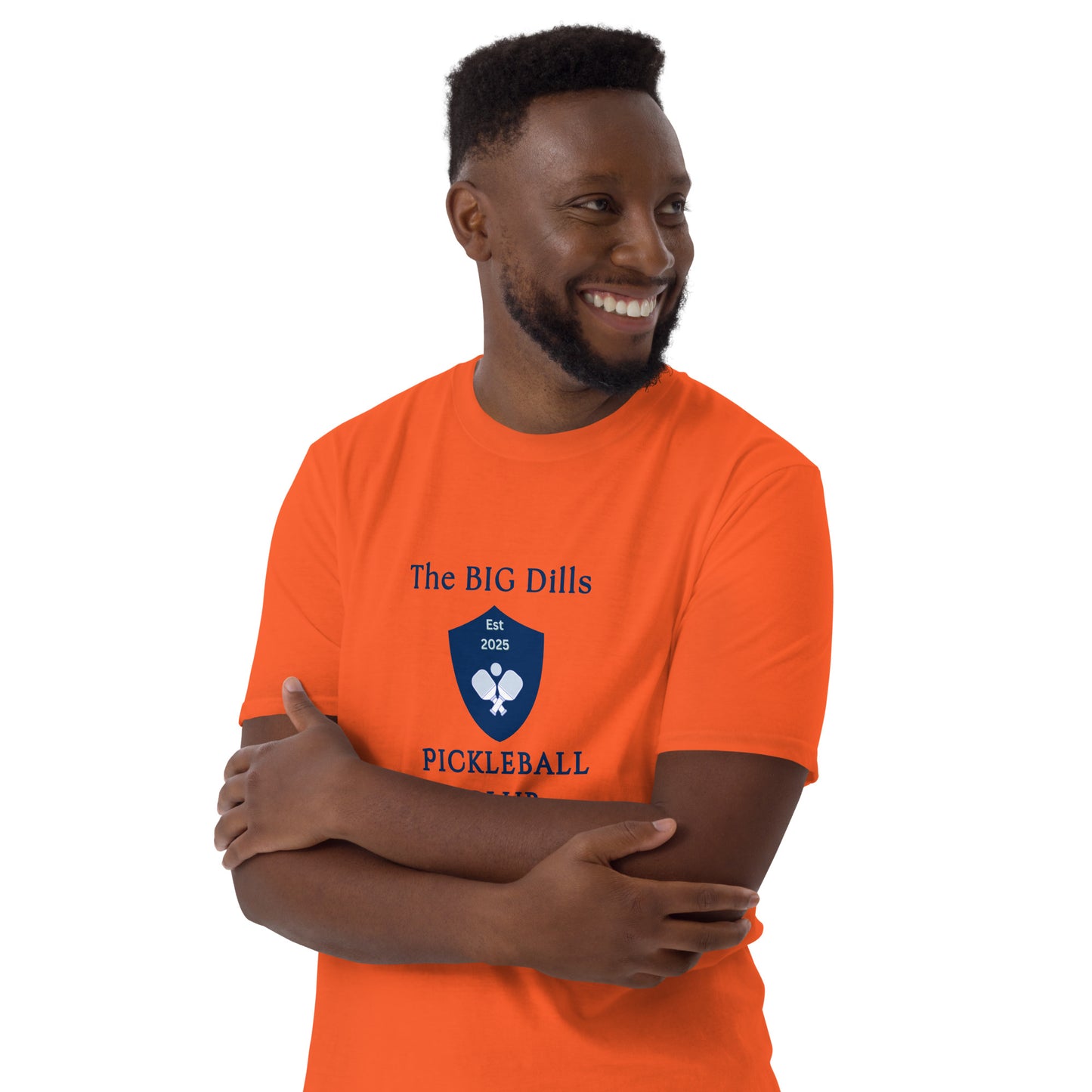 The Big Dills Pickleball Club Est 2025 Blue Design Unisex Tee by EraofInk