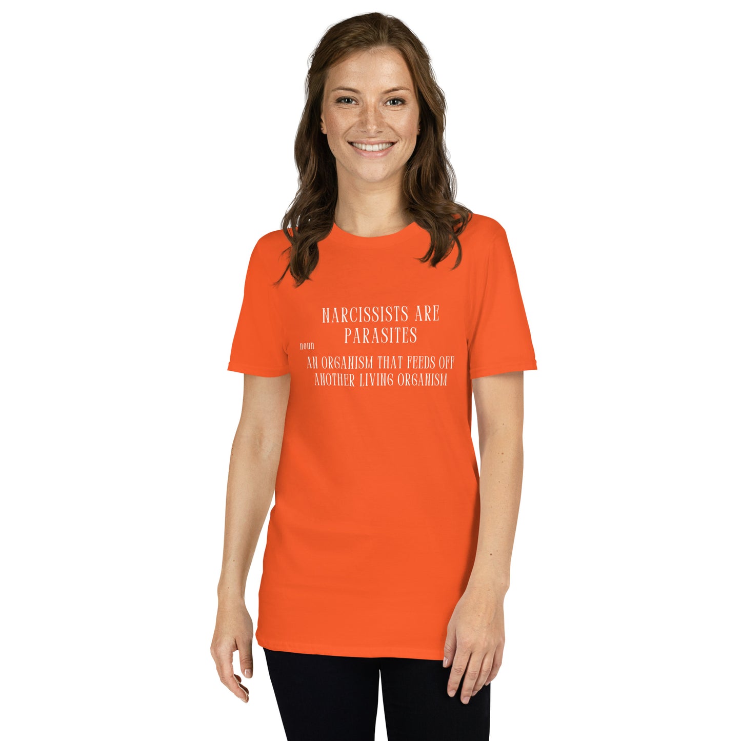 Narcissists are Parasites (Noun) Unisex Tee by EraofInk -