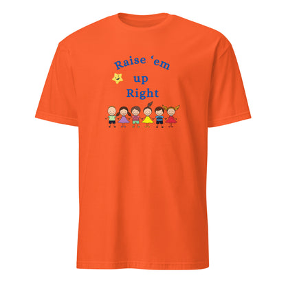 Raise 'em Up Right Unisex Tee by EraofInk