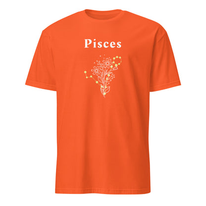 Pisces Astrological Zodiac Sign Unisex Tee by EraofInk