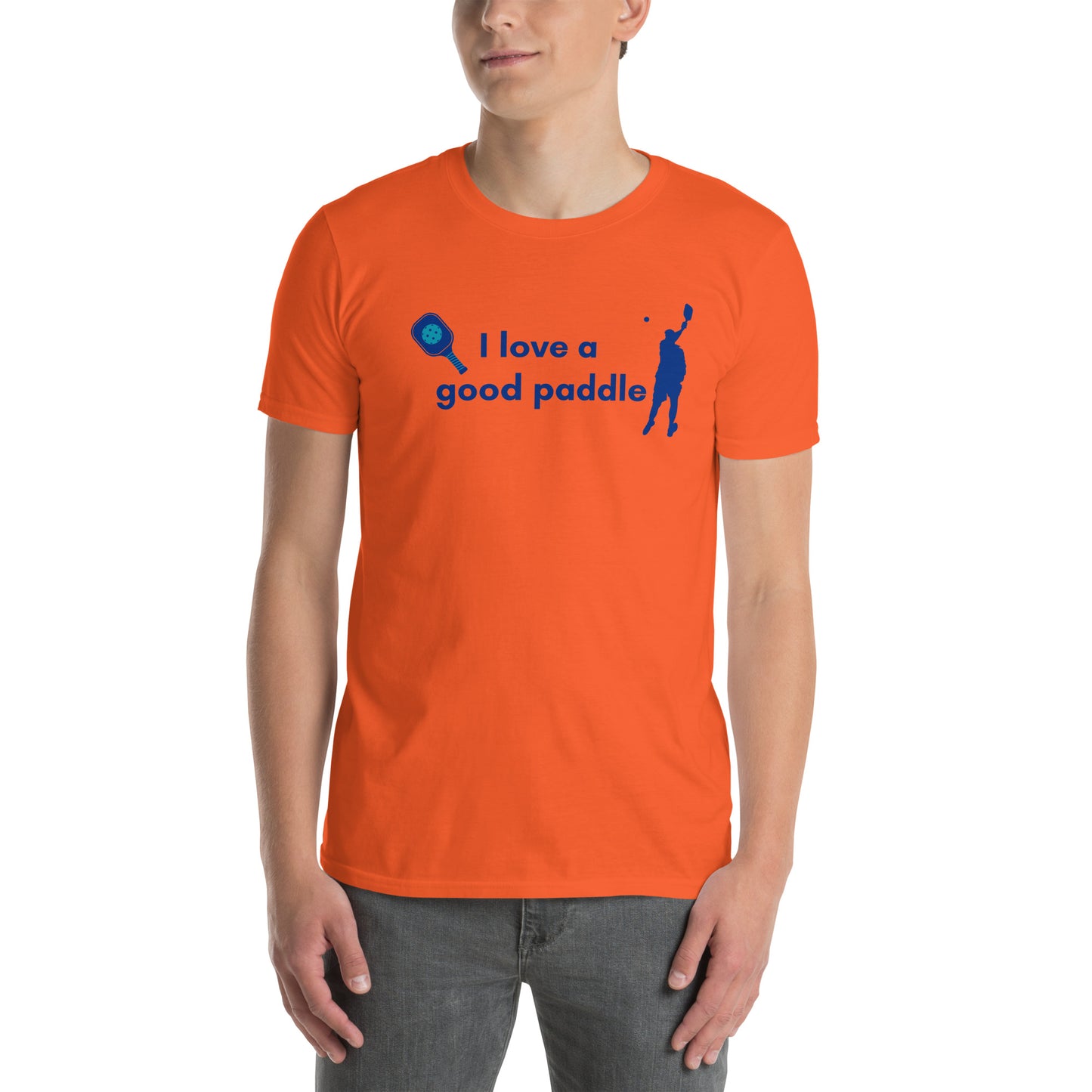 I Love a Good Paddle Pickleball Unisex Tee by EraofInk