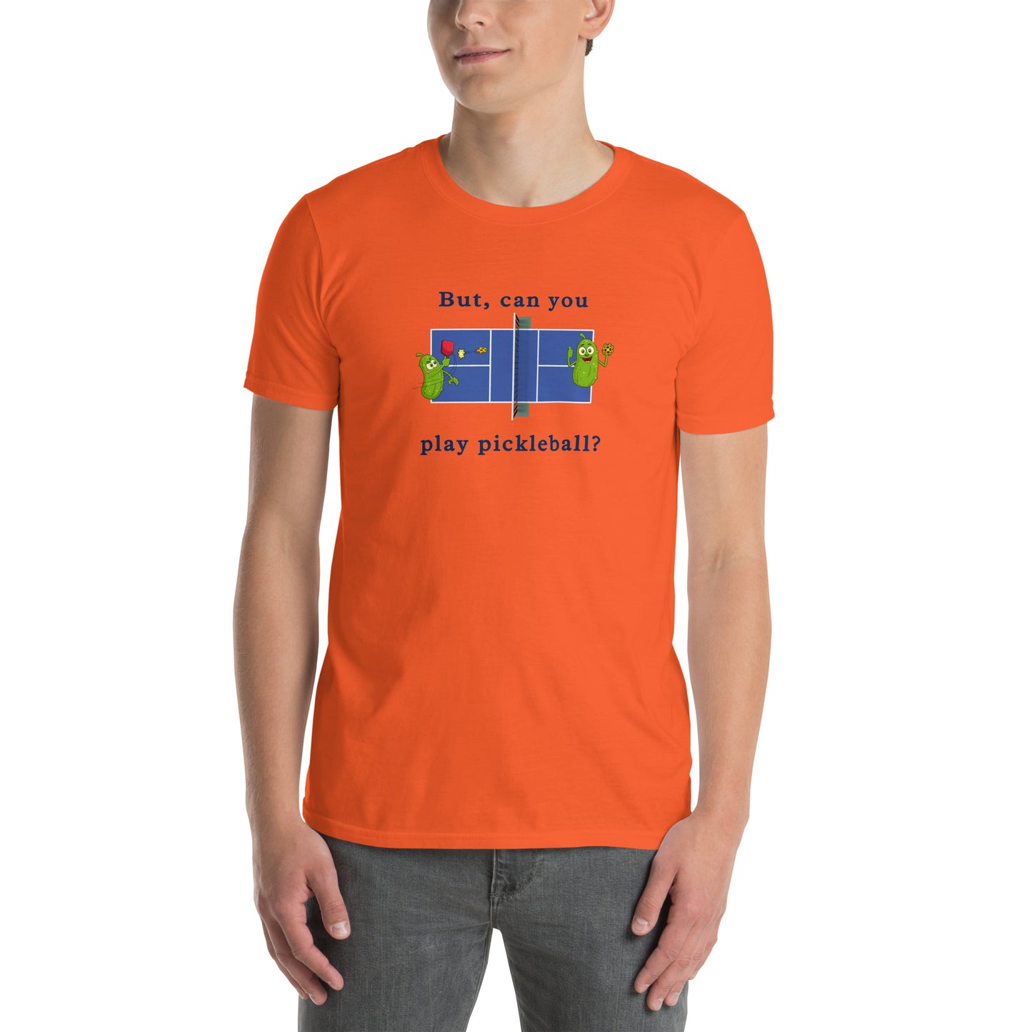 But Can You Play Pickleball ? Pickleball Unisex Tee by EraofInk