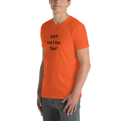 DIET Did I Eat That? Unisex Tee by EraofInk
