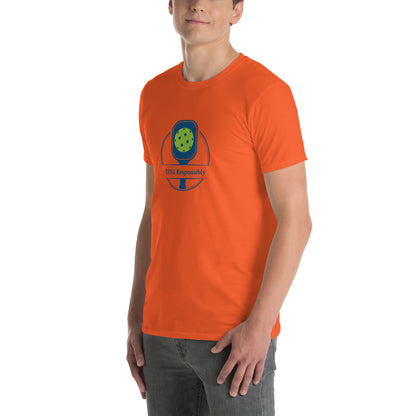 Dink Responsibly Pickleball Unisex Tee by EraofInk