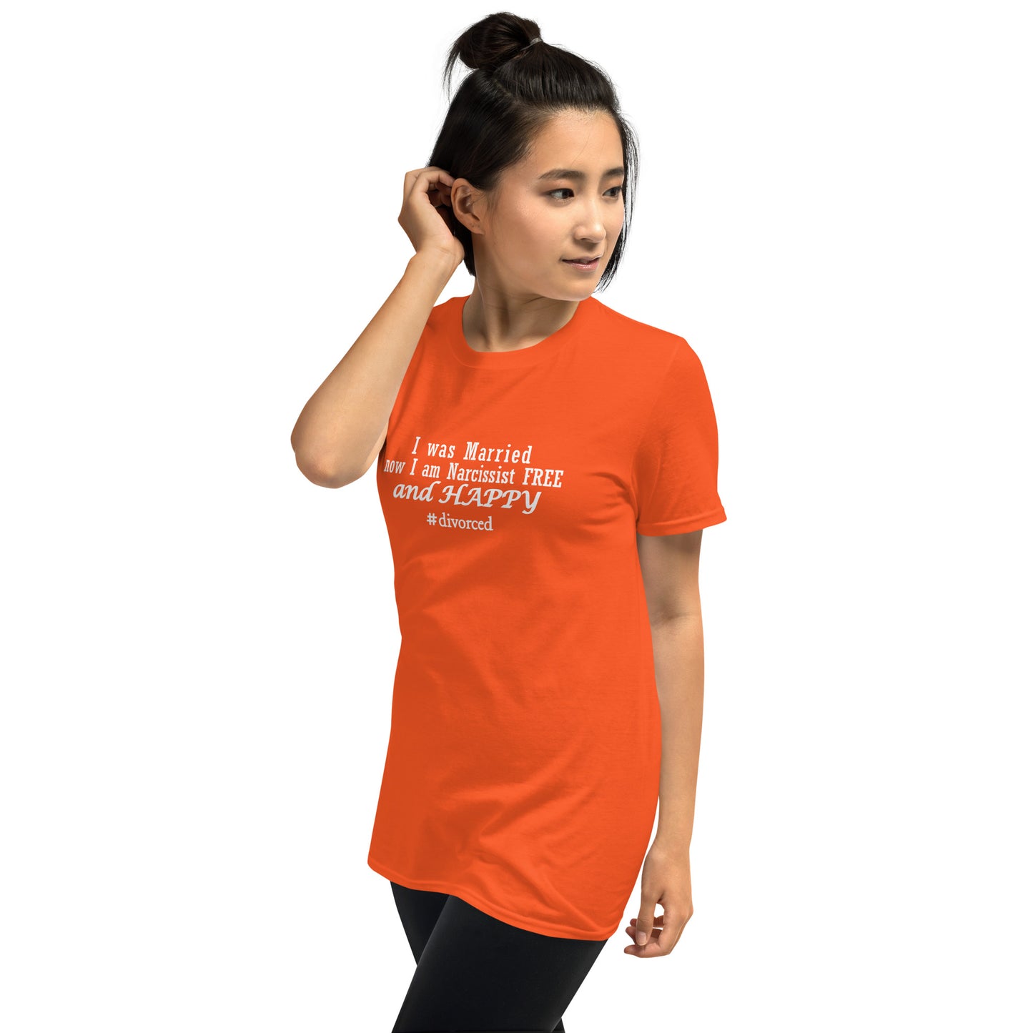 I Was Married Now I Am Narcissist Free & Happy #divorce Unisex Tee by EraofInk