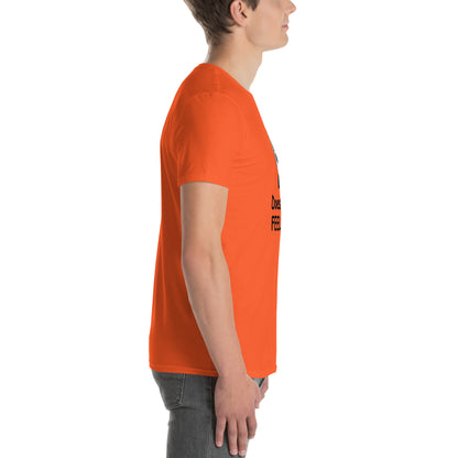 Doesn't Do Feelings Unisex Tee by EraofInk