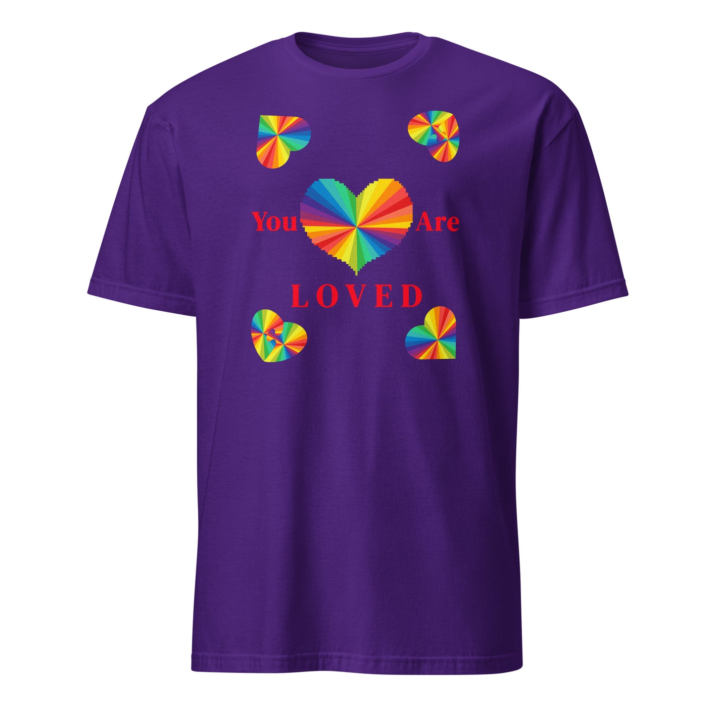 You Are Loved Equality LGBTQ+ Unisex Tee by EraofInk