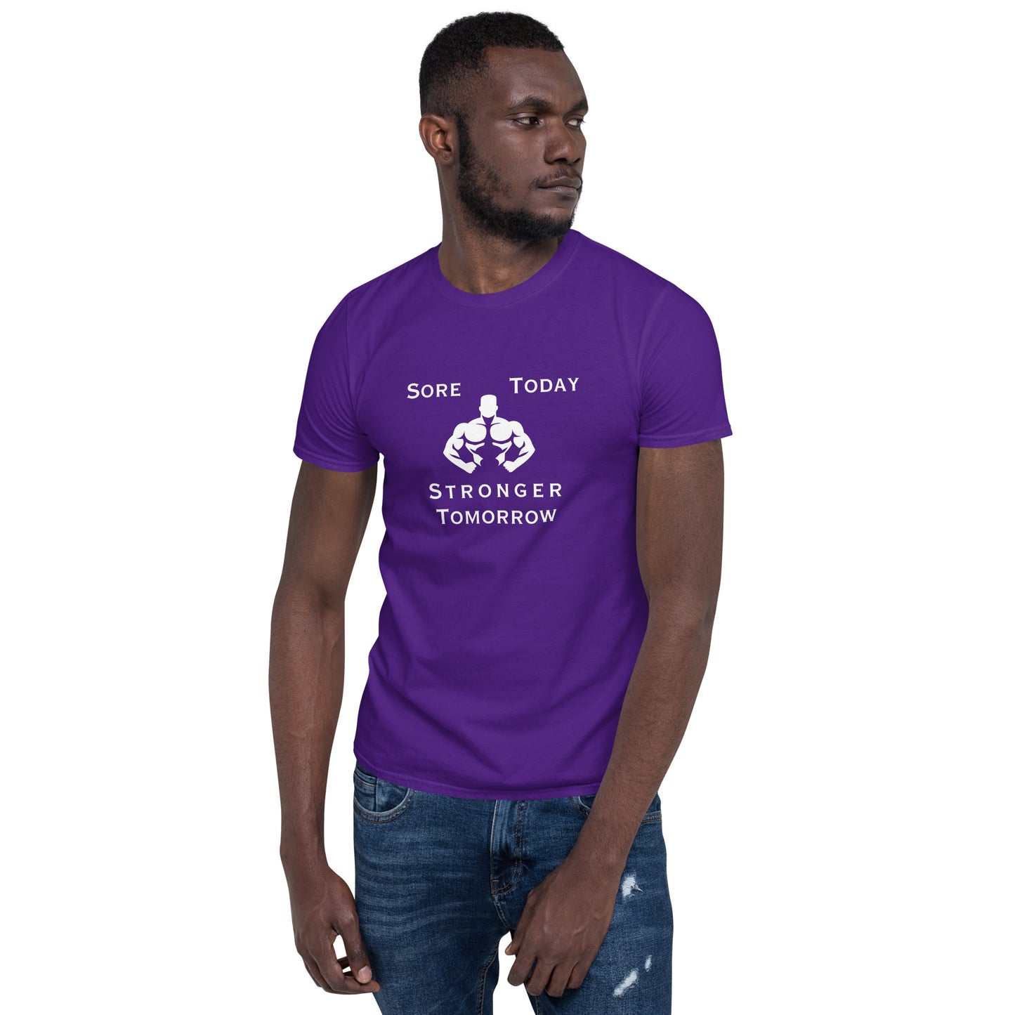 Sore Today Stronger Tomorrow Unisex Tee by EraofInk