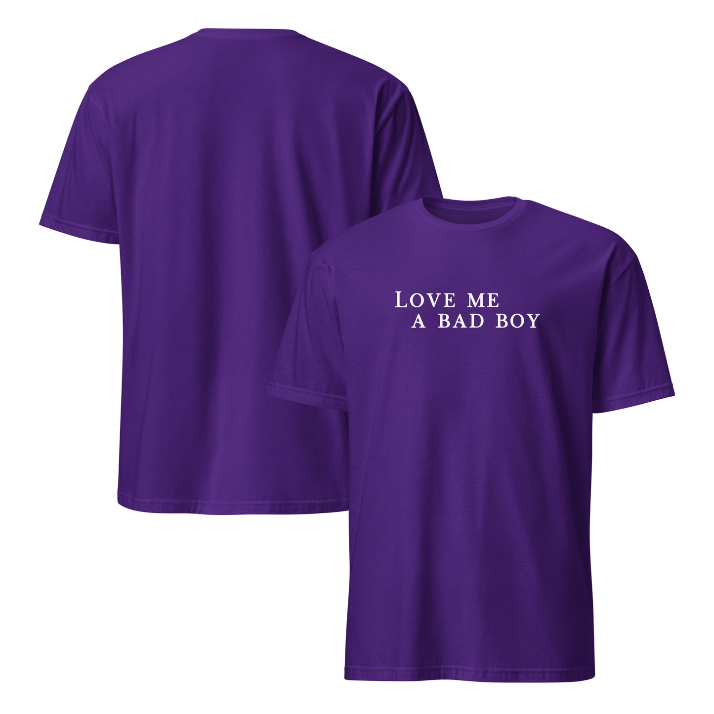 Love Me a Bad Boy Unisex Tee by EraofInk