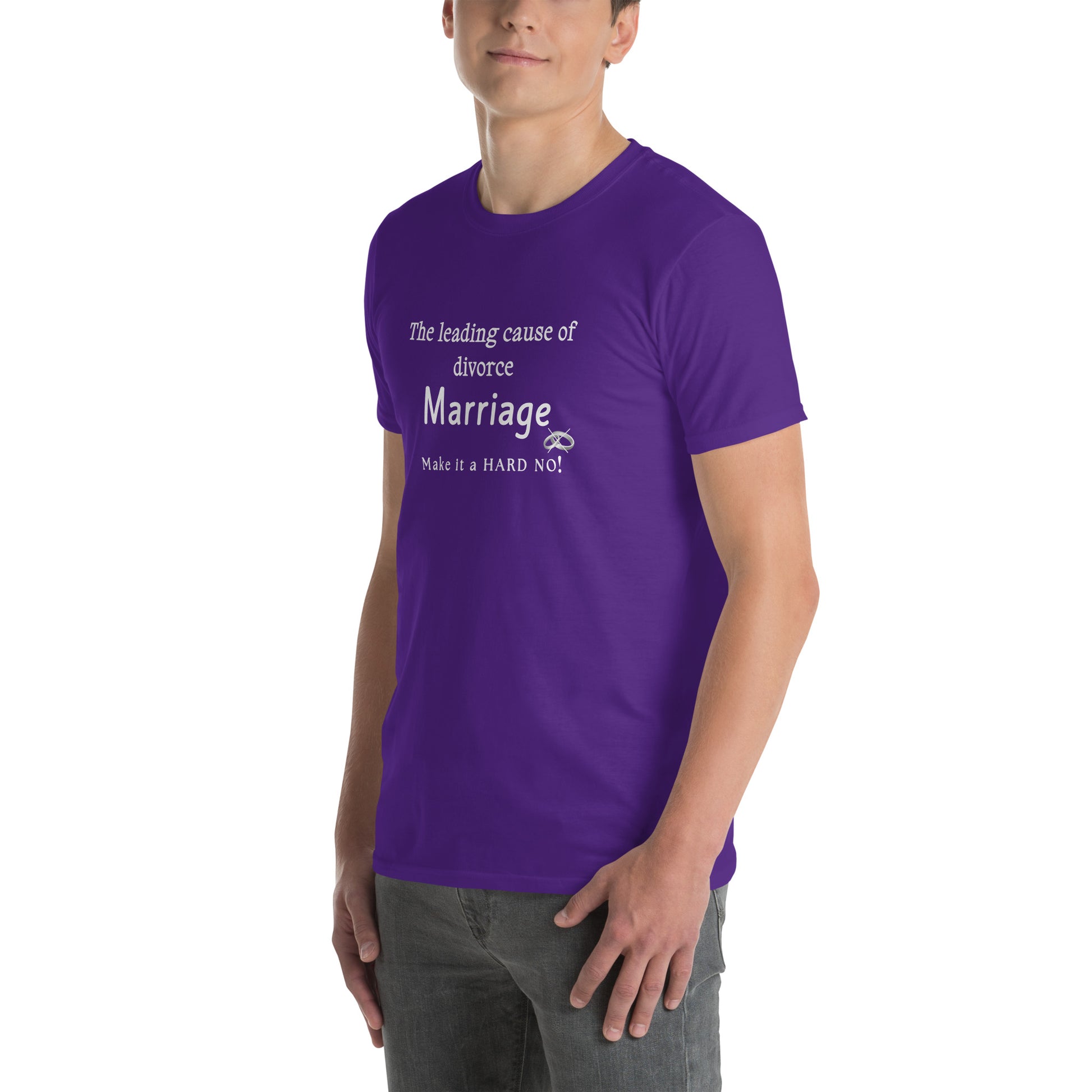 The Don't Get Married Tee Leading Cause of Divorce Marriage Unisex Tee by EraofInk