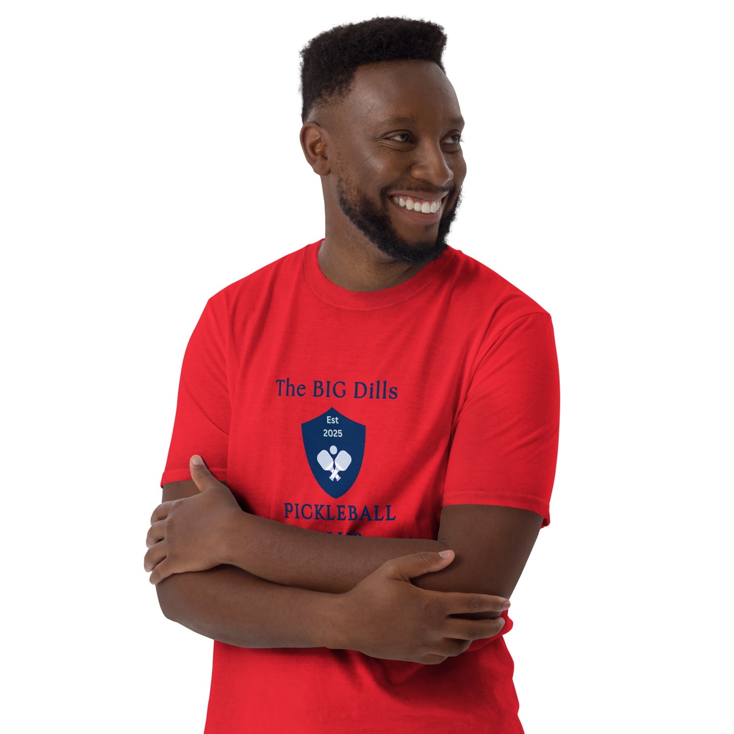 The Big Dills Pickleball Club Est 2025 Blue Design Unisex Tee by EraofInk