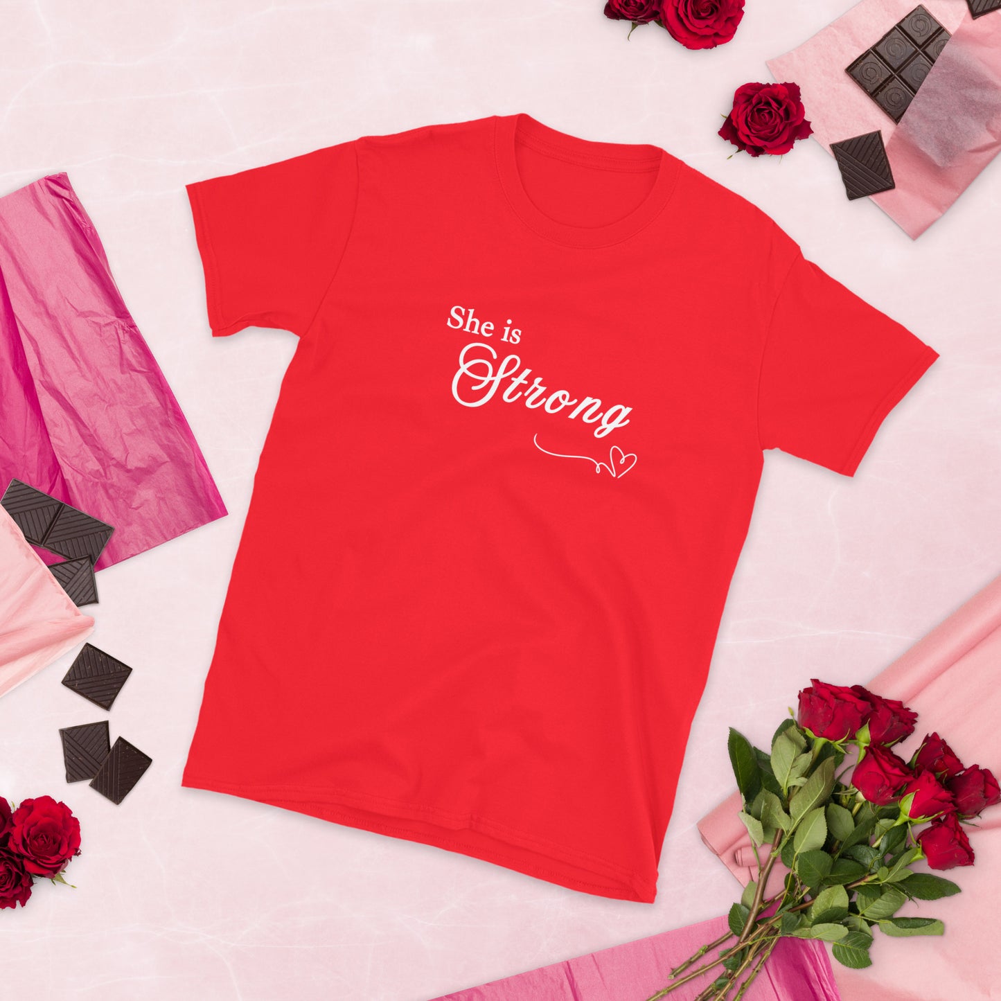 She is Strong Unisex Tee by RecreatingKrista