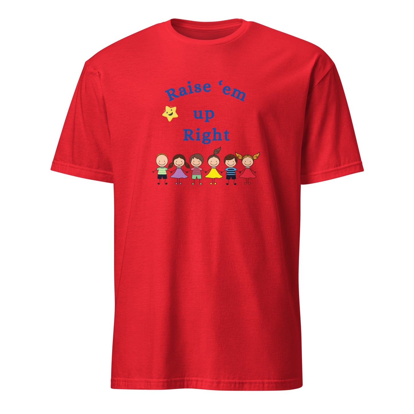 Raise 'em Up Right Unisex Tee by EraofInk