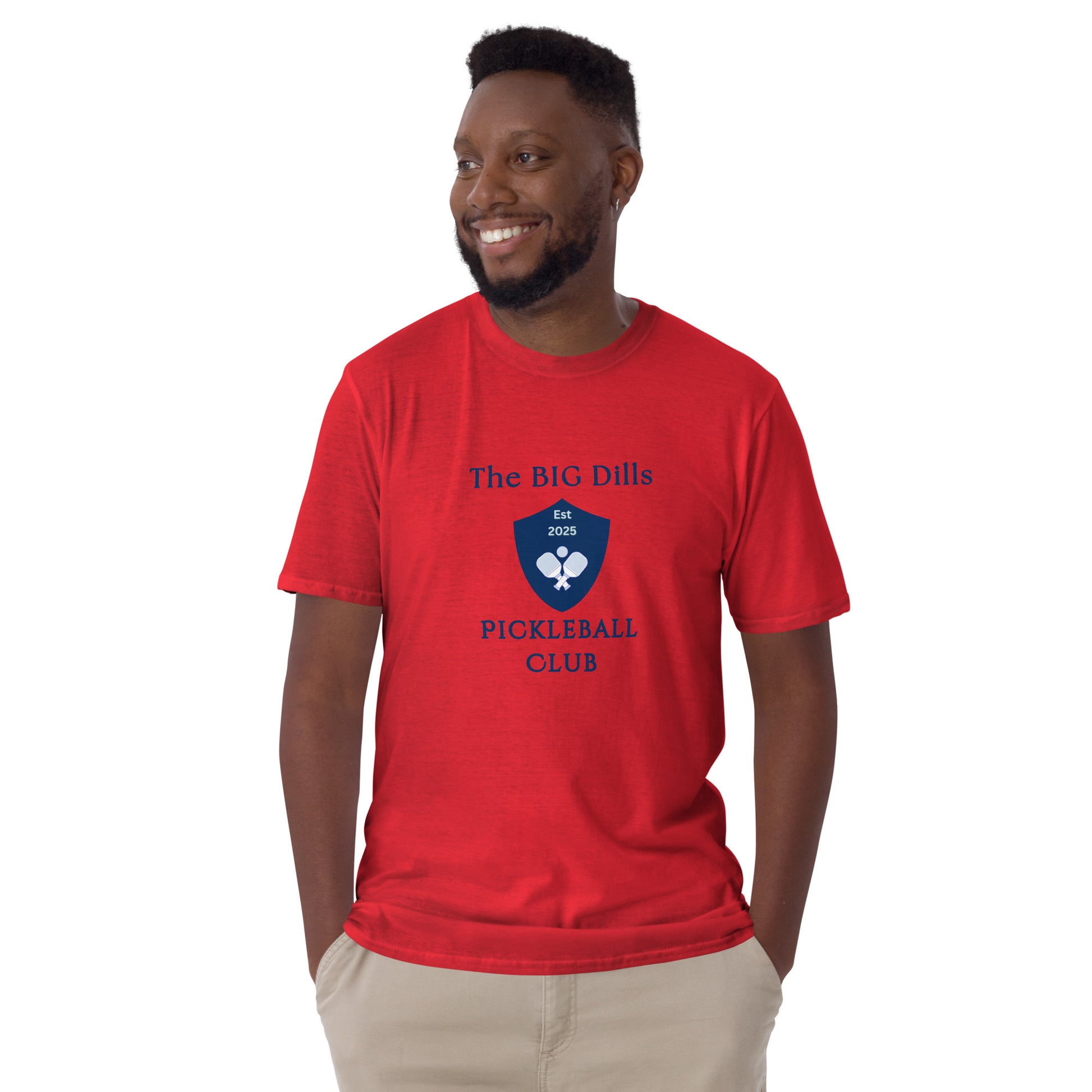 The Big Dills Pickleball Club Est 2025 Blue Design Unisex Tee by EraofInk