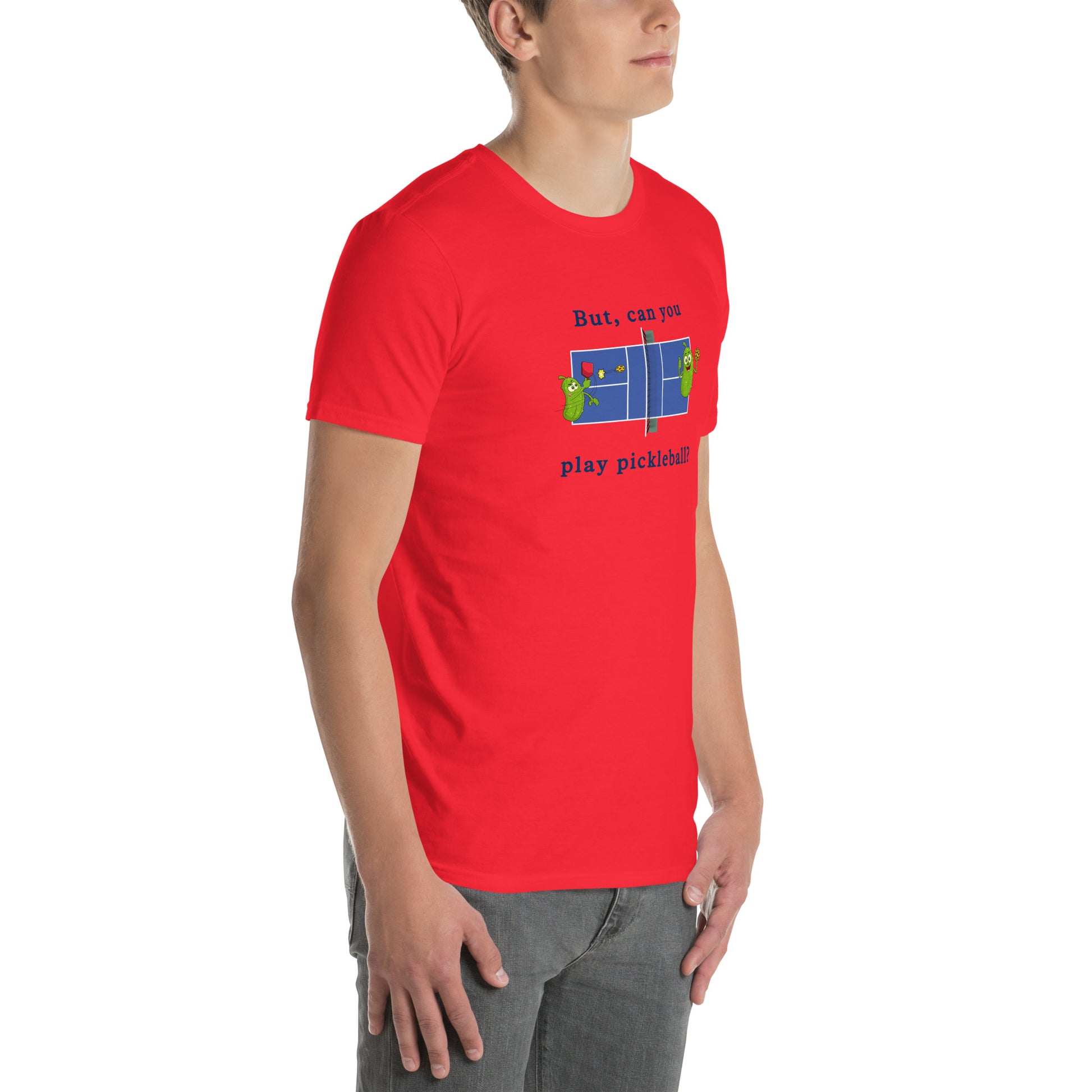 But Can You Play Pickleball ? Pickleball Unisex Tee by EraofInk