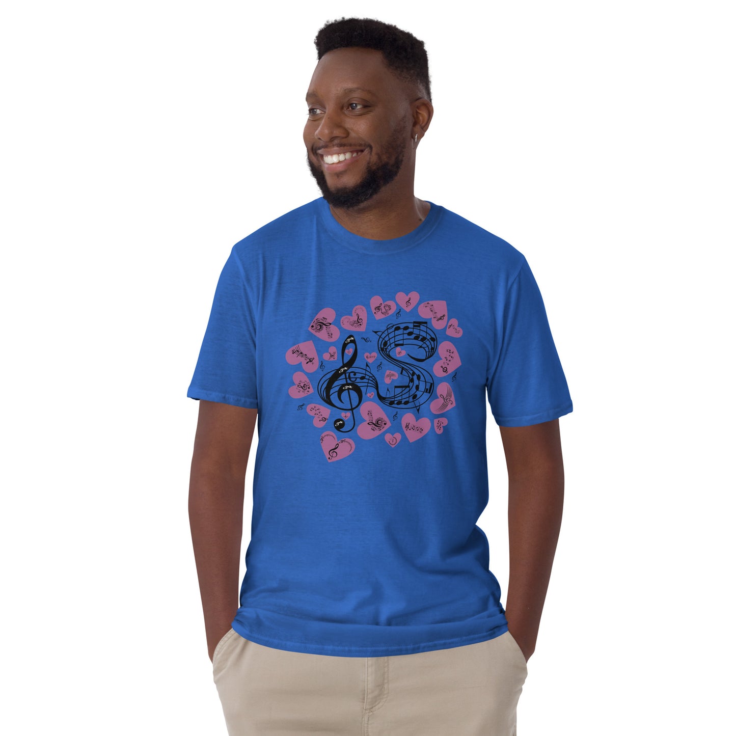Music Is In My Heart Unisex Tee by EraofInk