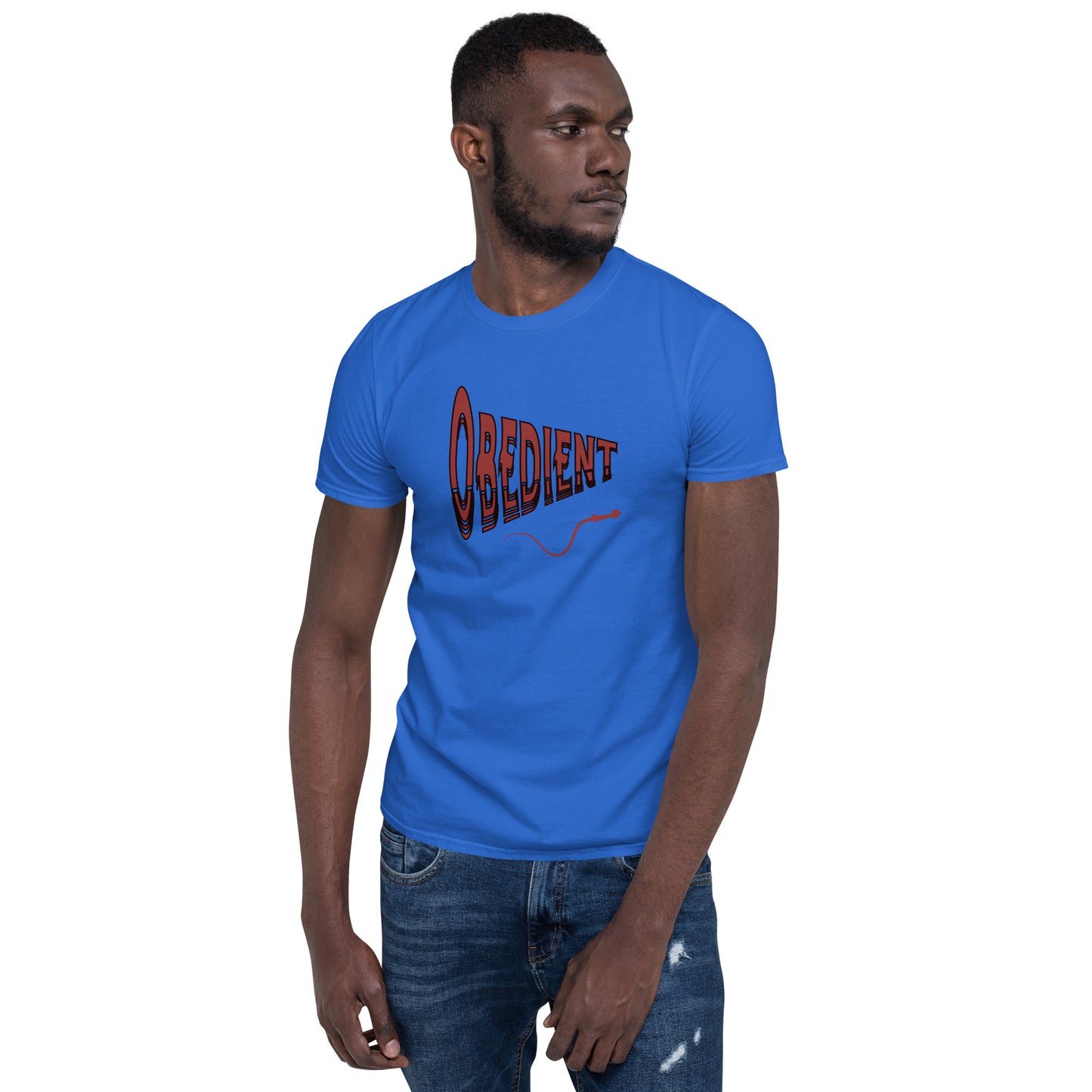 Obedient Dominant S&M Flirty Unisex Tee by EraofInk