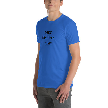 DIET Did I Eat That? Unisex Tee by EraofInk