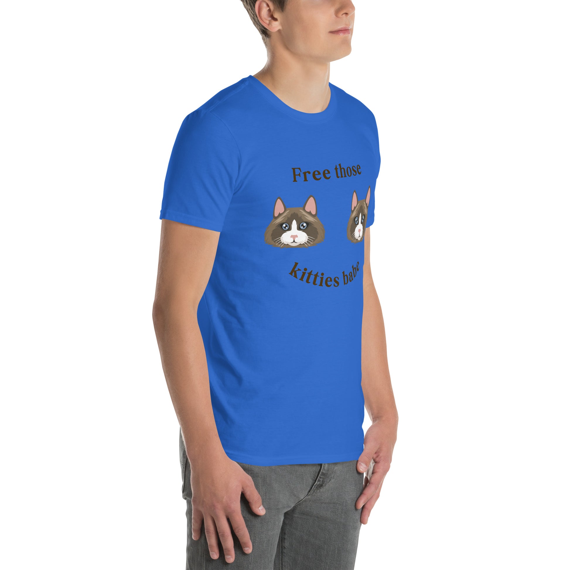 Free Those Kitties Babe Unisex Tee by EraofInk