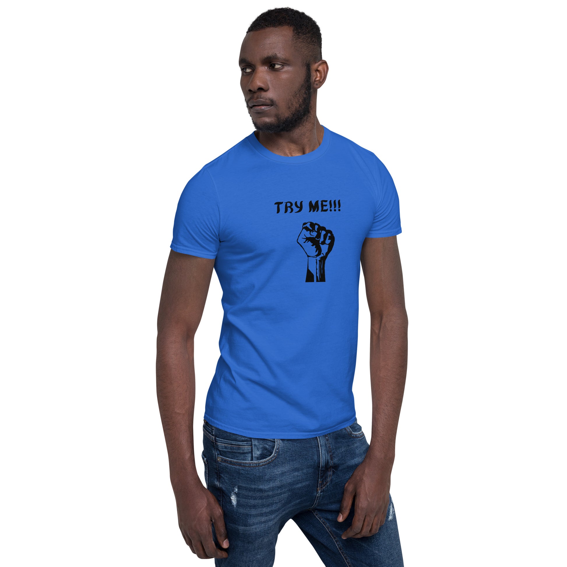 Try Me!! Unisex Tee by EraofInk