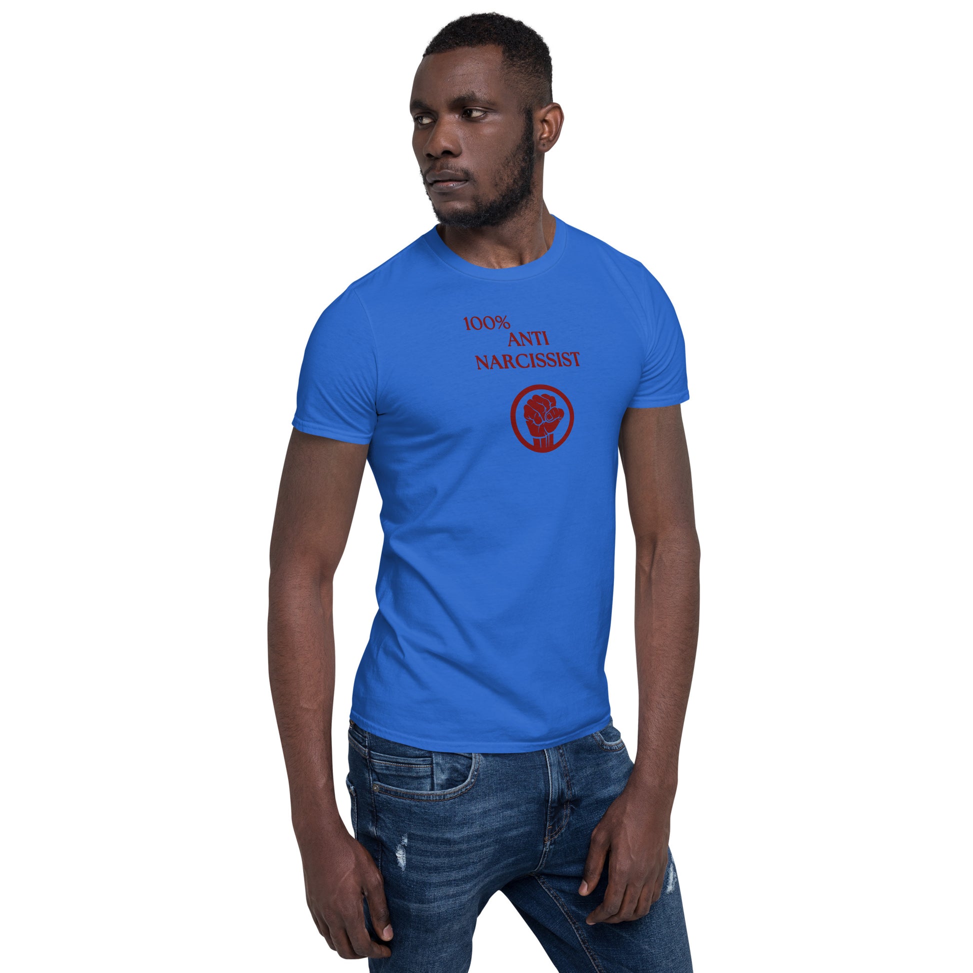 Stand Up Against Narcissistic Abuse 100% Against Narc Abuse Unisex Tee by EraofInk