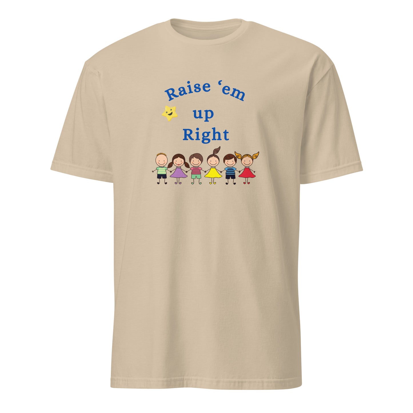 Raise 'em Up Right Unisex Tee by EraofInk