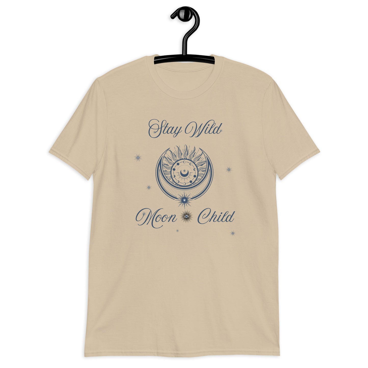 Stay Wild Moon Metaphysical Esoteric Unisex Tee by EraofInk