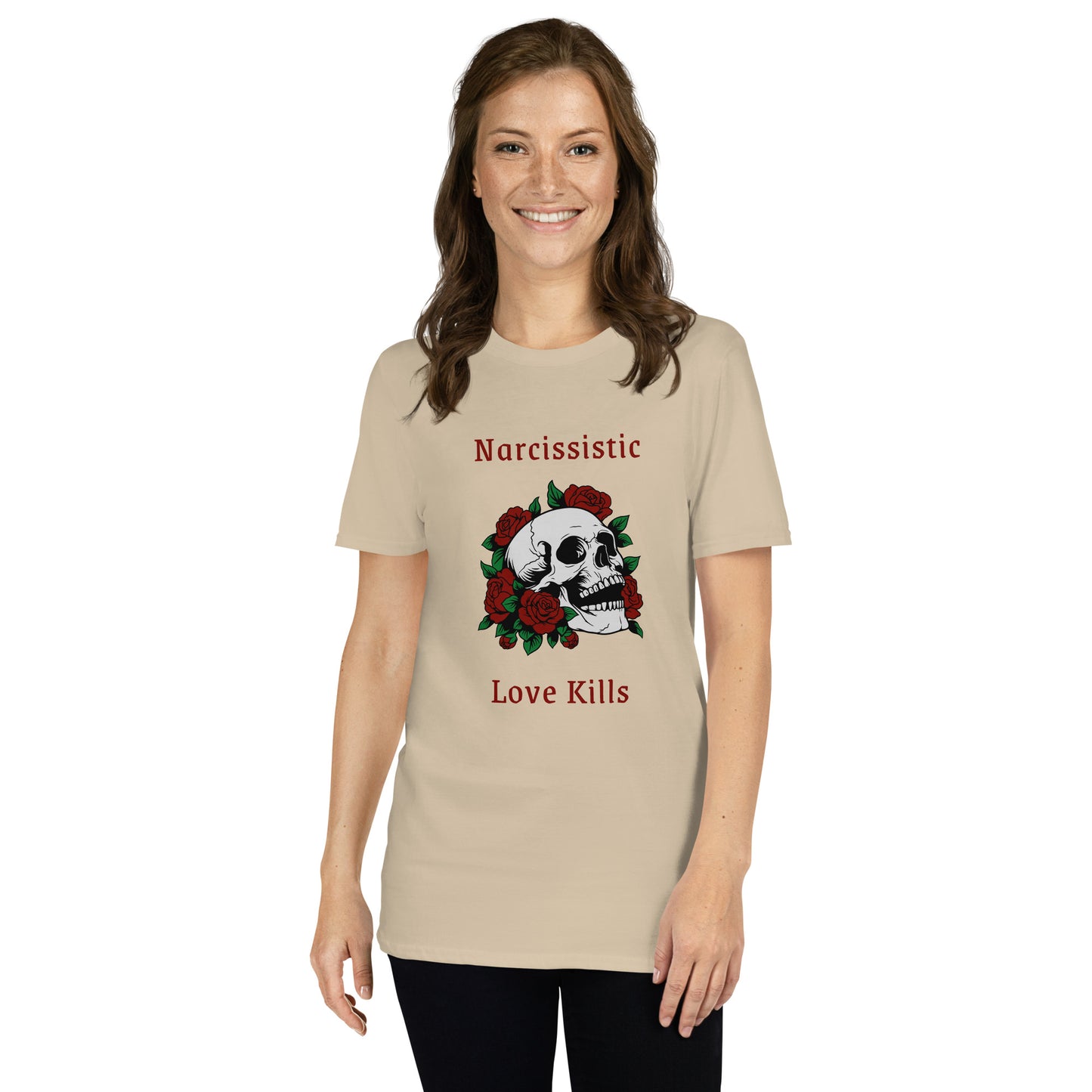 Narcissistic Abuse Awareness Graphic Tee Narcissistic Love Kills Unisex Tee by EraofInk
