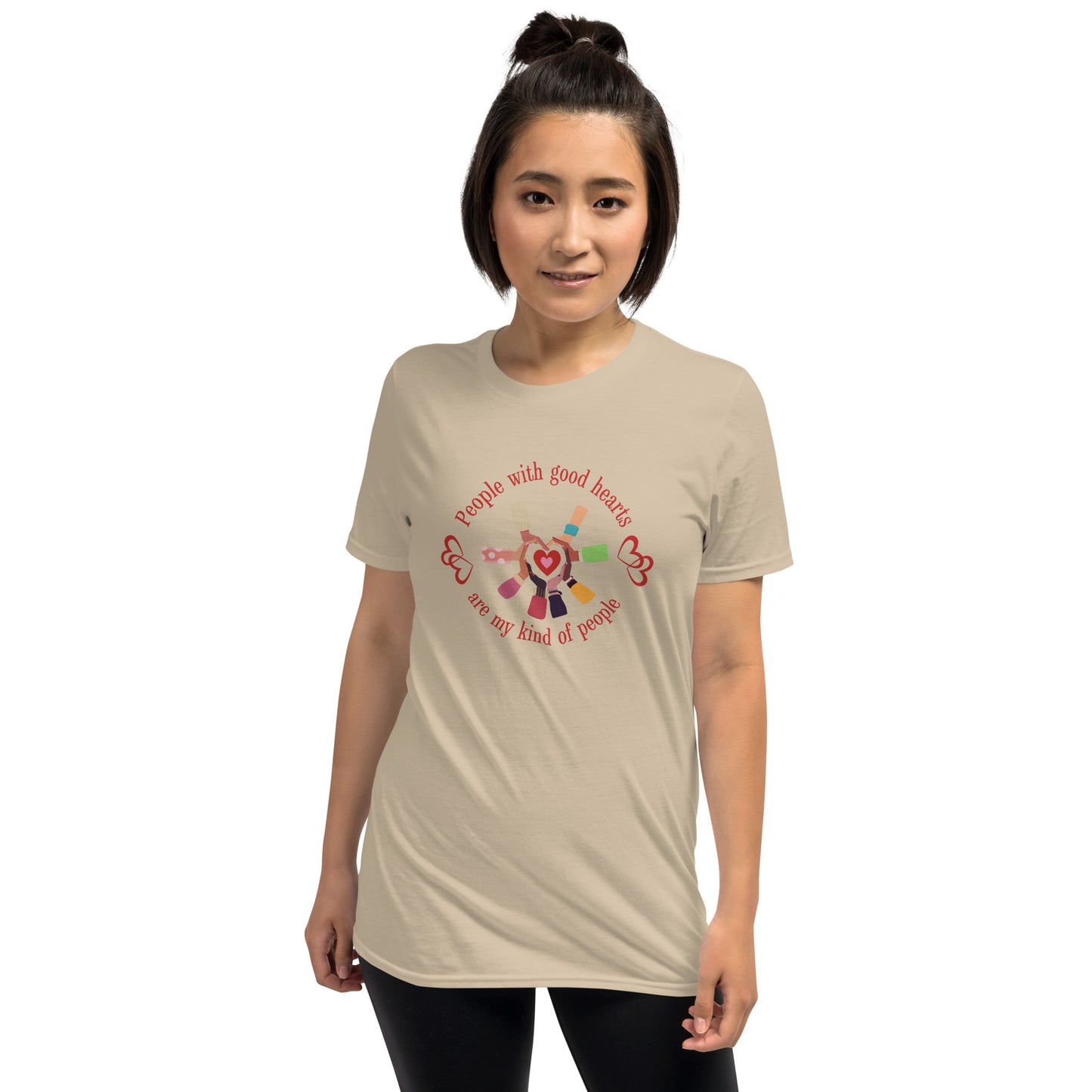 People With Good Hearts Are My Kind Of People Unisex Tee by EraofInk