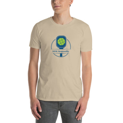 Dink Responsibly Pickleball Unisex Tee by EraofInk