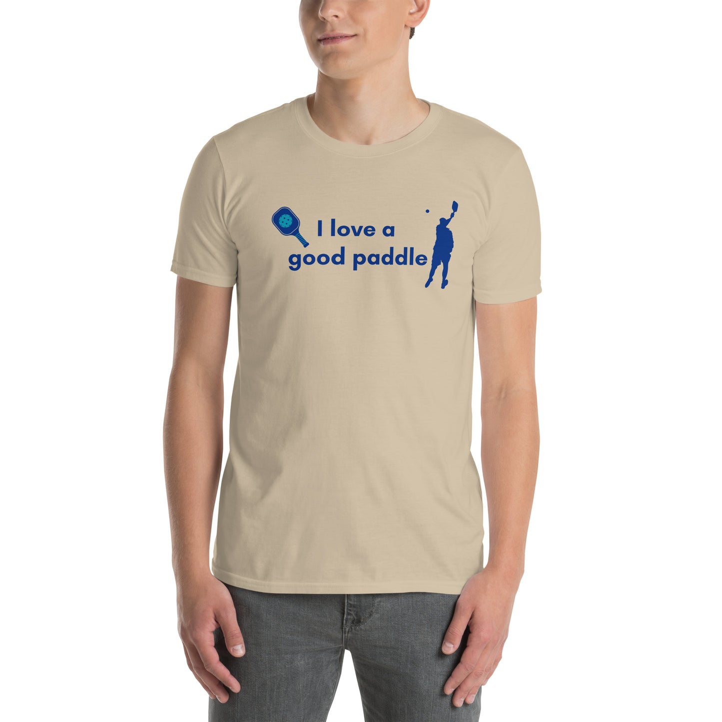 I Love a Good Paddle Pickleball Unisex Tee by EraofInk
