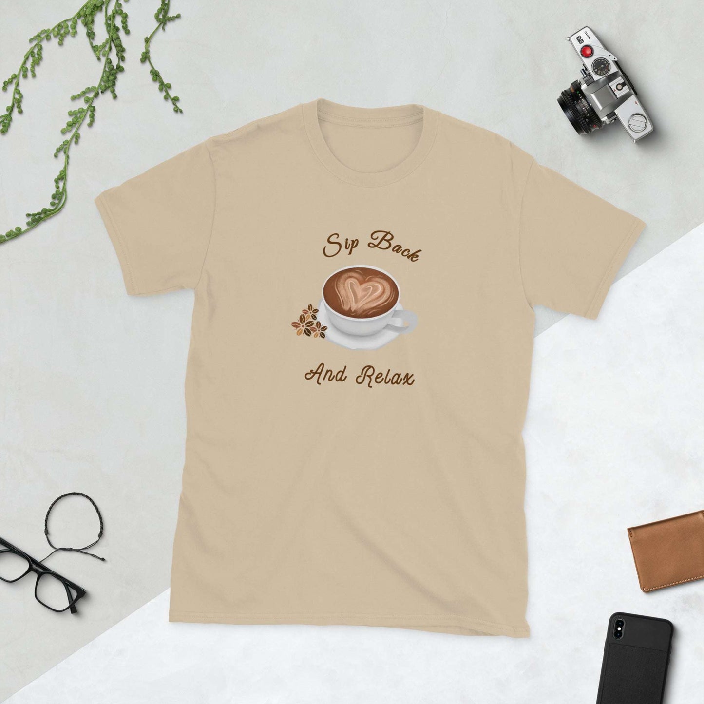 Sip Back and Relax Unisex Tee by EraofInk