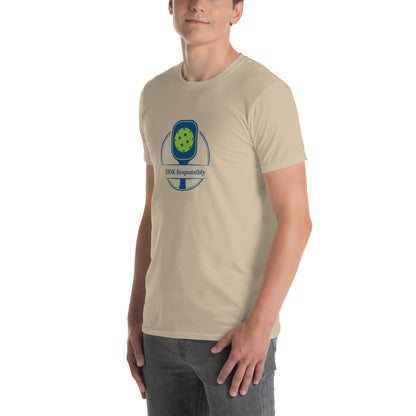 Dink Responsibly Pickleball Unisex Tee by EraofInk