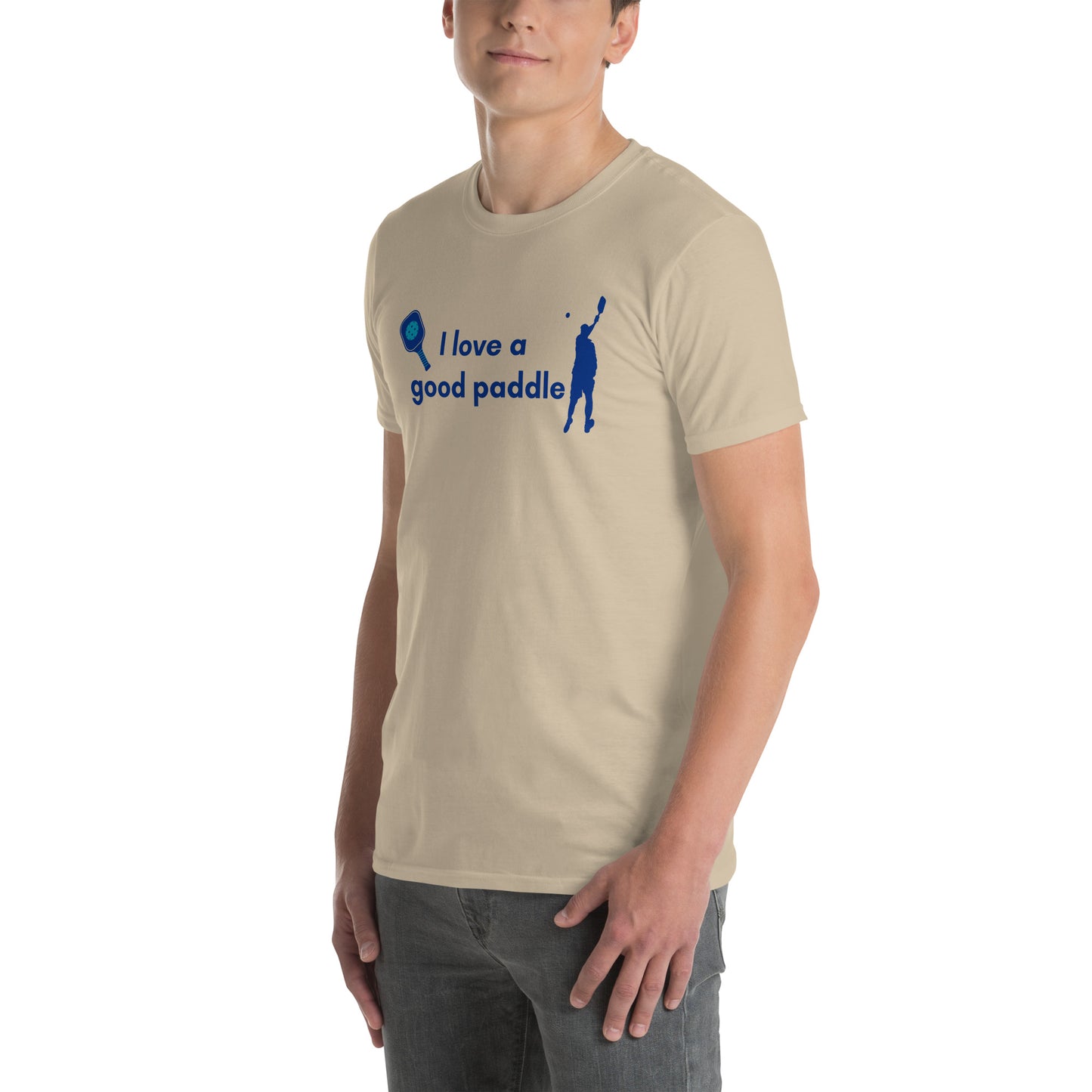 I Love a Good Paddle Pickleball Unisex Tee by EraofInk