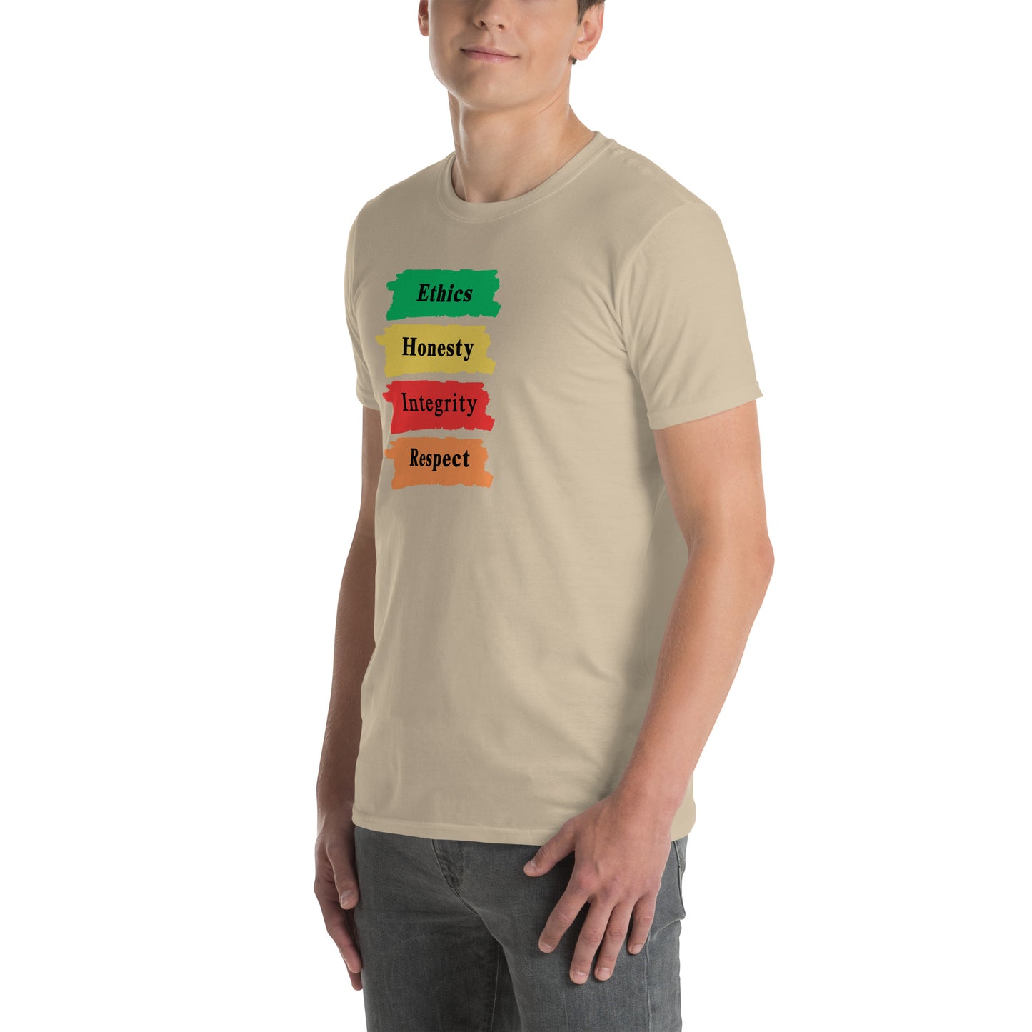 Core Values Ethics Honesty Integrity Respect Unisex Tee by EraofInk