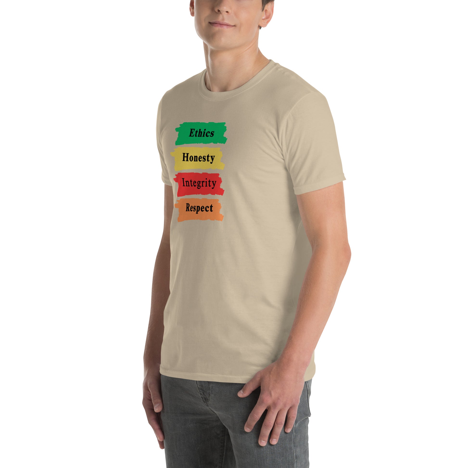 Core Values Ethics Honesty Integrity Respect Unisex Tee by EraofInk