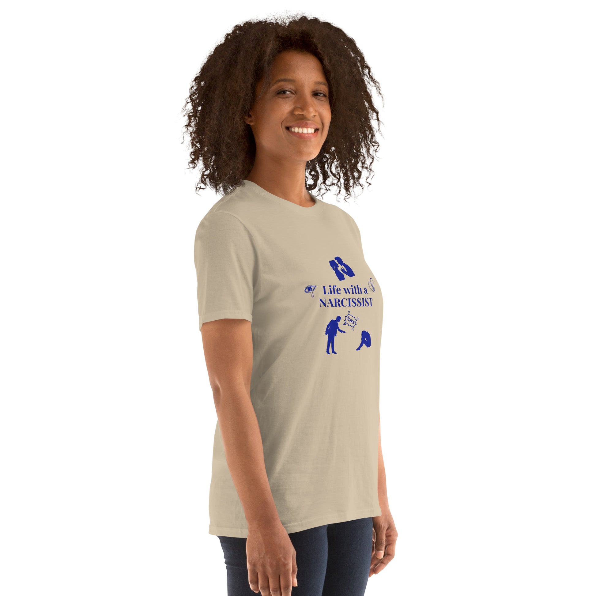 Depiction of Life with a Narcissist Unisex Tee by EraofInk