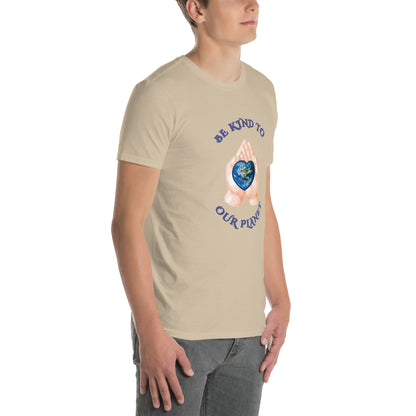 Be Kind to Our Planet Unisex Tee by EraofInk
