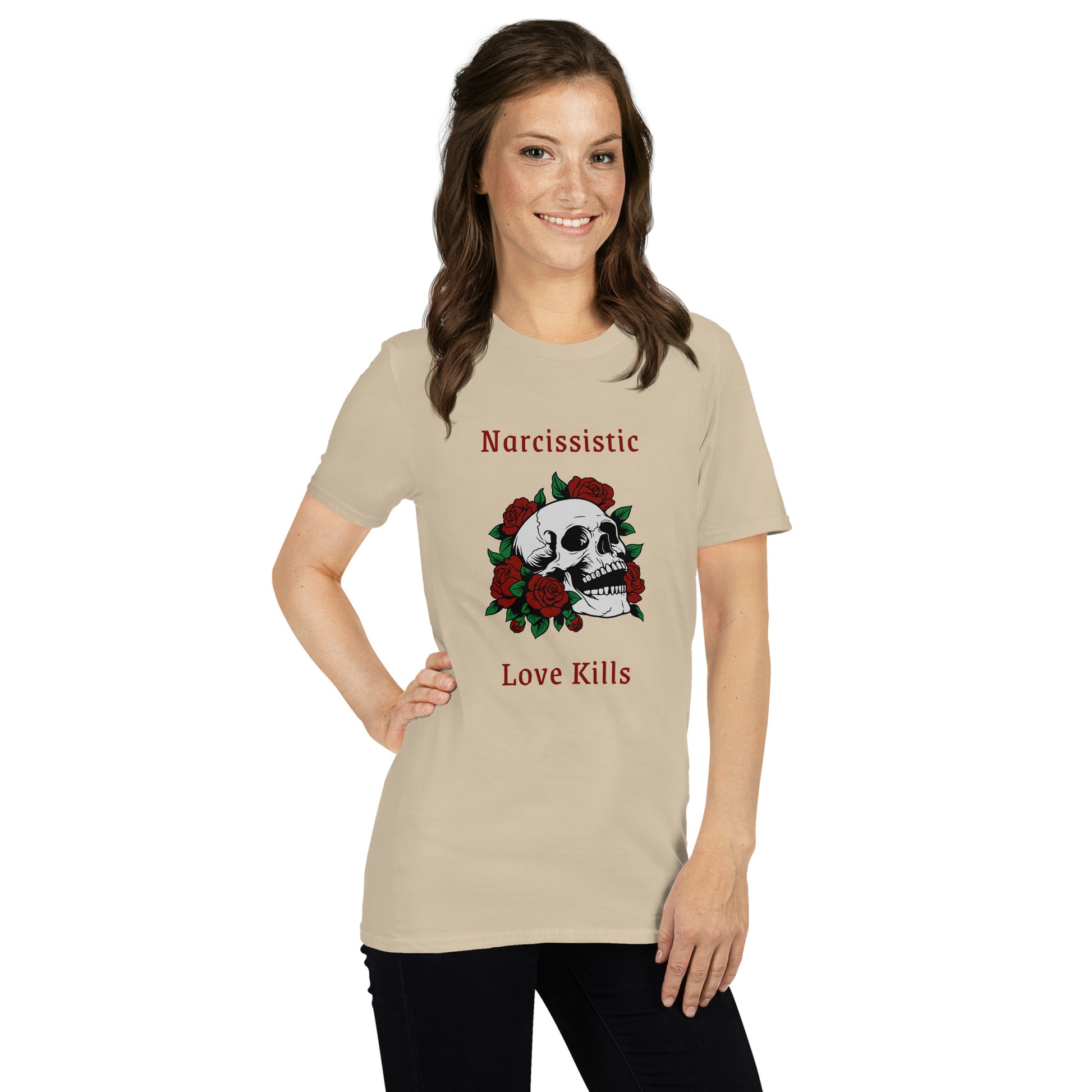 Narcissistic Abuse Awareness Graphic Tee Narcissistic Love Kills Unisex Tee by EraofInk