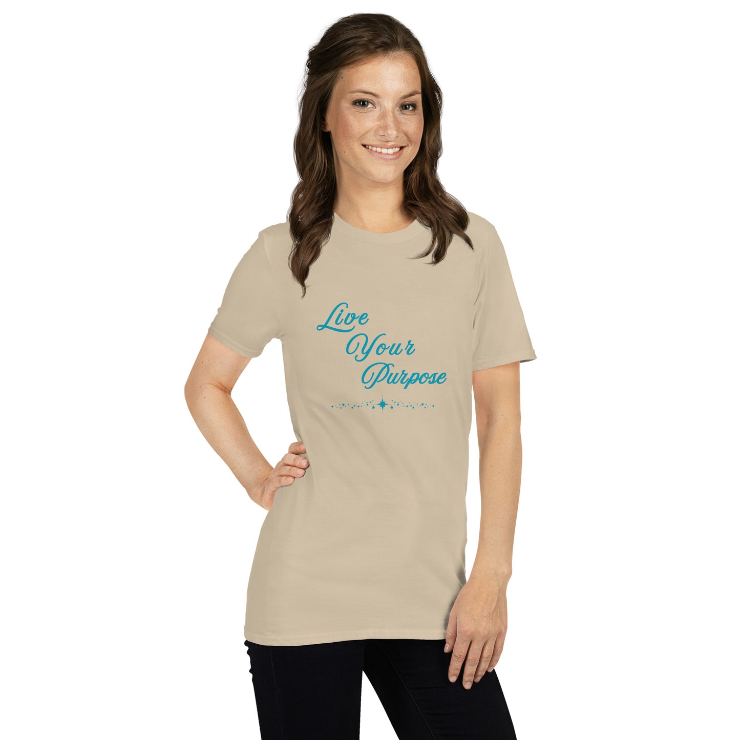 Live Your Purpose Unisex Tee by EraofInk